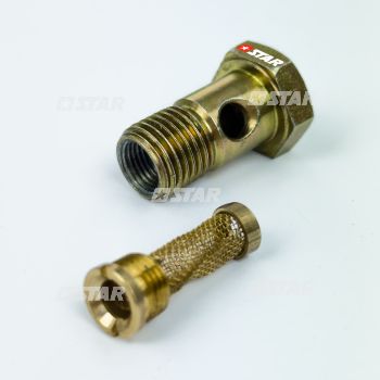 DRILLED BOLT WITH FILTER