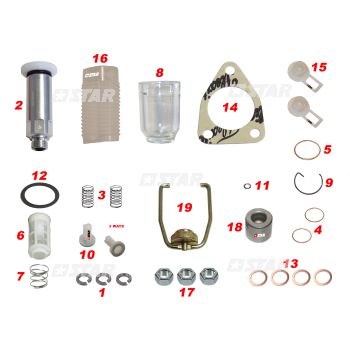 REPAIR KIT FOR FEED PUMP