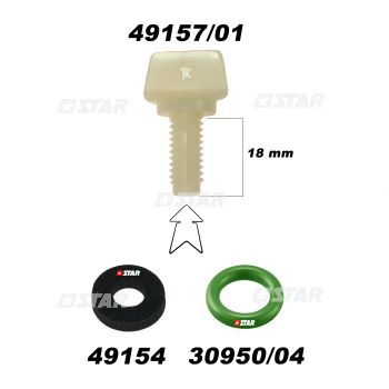 NYLON WASTE PLUG SET