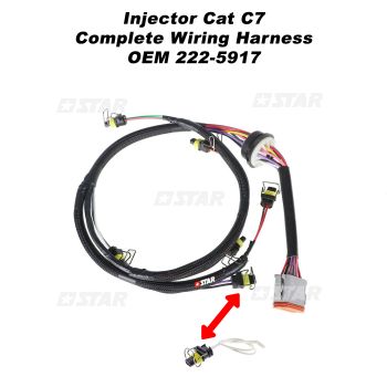 INJ/CONN/FOR WIRING HARNESS