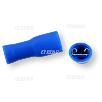 FASTON BLEU COLOR MM.6,3