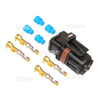 PLASTIC CONNECTOR-4PIN