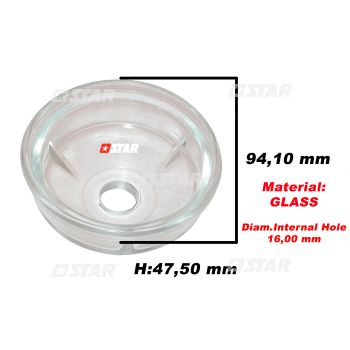 GLASS BOWL FILTER-FIAT
