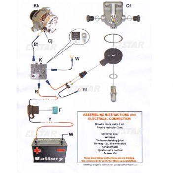 COVER AND HEATER SET-12V.