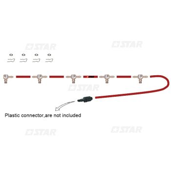 PIPE SET 5CYL VOLVO C/R