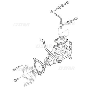 GASKET FLANGE PUMP-BH/SIEMENS