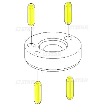 SPIRAL SPRING PIN 3X10