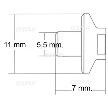 PEG-NOZZLE HOLDER FIAT