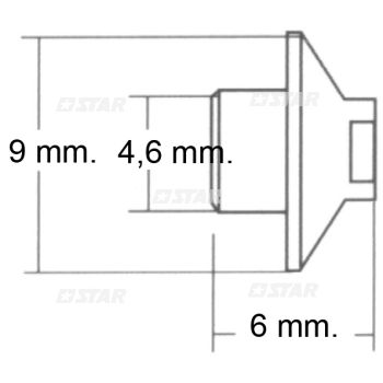 NOZZLE PIN IVECO SCANIA
