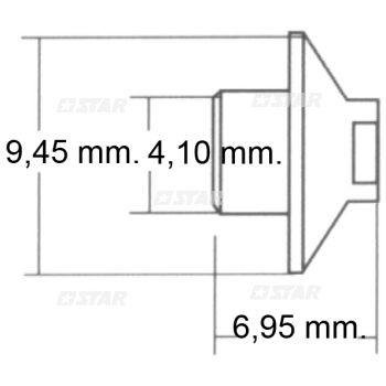 PEG NOZZ/CASE VW-42531211-