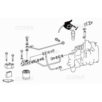 OUTPUT RUBBER MERCEDES/PSA