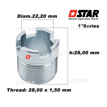 RING NUT-MERCEDES/MAN