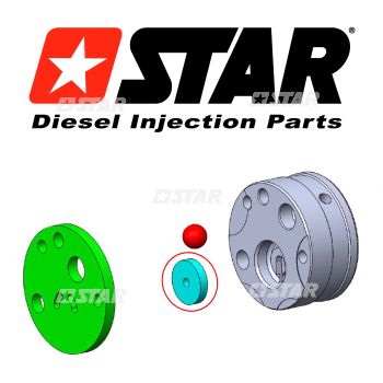 CHECK PLATE INJECTOR CAT