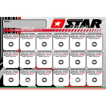 SHIMS BOX M8,5X3