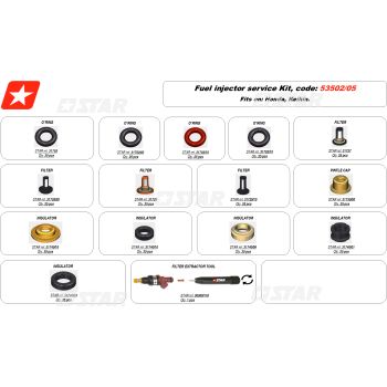 FUEL INJECTOR SERVICE KIT