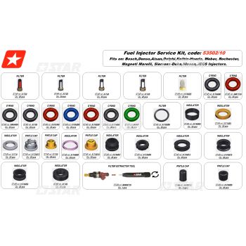 FUEL INJECTOR SERVICE KIT