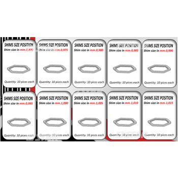 SHIMS BOX-INJ/C-RAIL
