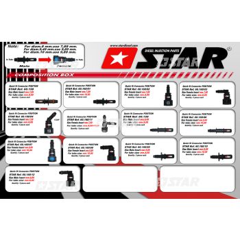 BOX QUICK FIT CONN/STAR