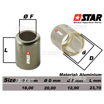 ALUMINUM CRIMP BUSHINGS