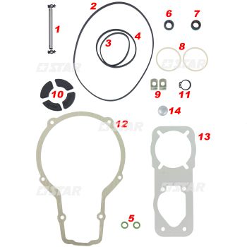 GASKET KIT GOV/K NAVISTAR