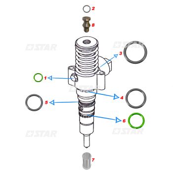 REP/KIT PDE 80P2-COMPLETE