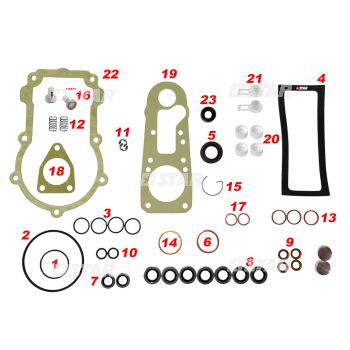 GASKET KIT ZEXEL 4CYL/