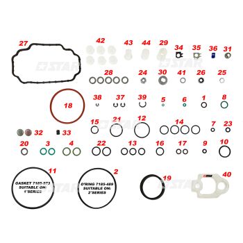 GASKET KIT DELPHI DP210/310
