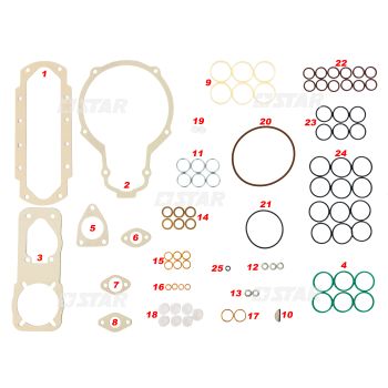 GASKET KIT-PES6P