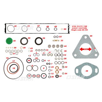 GASKET KIT DPCN TURBO