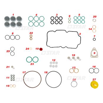 GASKET KIT 6H-VOLVO