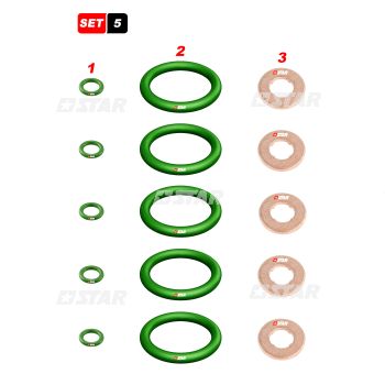INJECTOR SEAL KIT BH/VOLVO