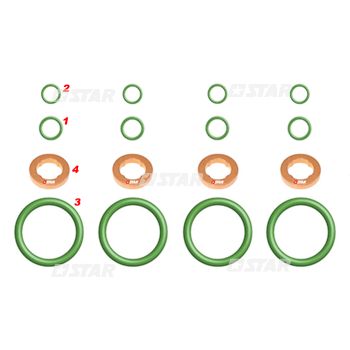SEAL KIT INJECTOR SIEMENS