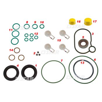REPAIR KIT C/RAIL CP3