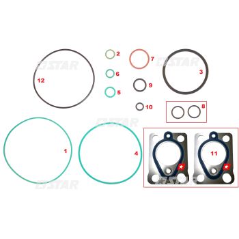 REPAIR KIT C/R DELPHI DFP3.2