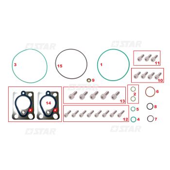 REPAIR KIT C/R DELPHI DFP3.2