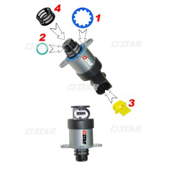 R/KIT VALVE ZME PUMPS BH CP4