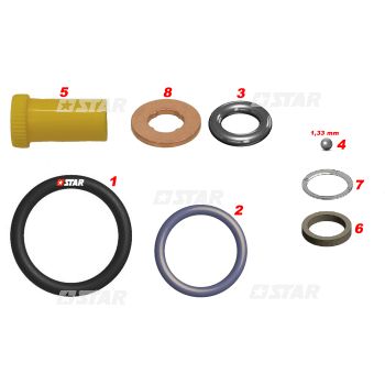 O'RING SET IVECO TECTOR