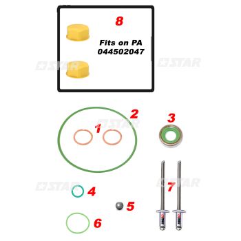 KIT GEAR PUMP-BH CP3