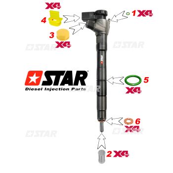 SEAL KIT INJECTORS DELPHI
