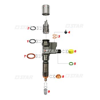 SEAL KIT DENSO/INJ/C-R
