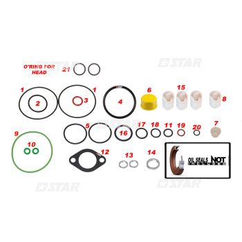 REPAIR KIT C/R PUMP-DENSO HP3