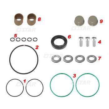 REPAIR KIT C/R DENSO HP6