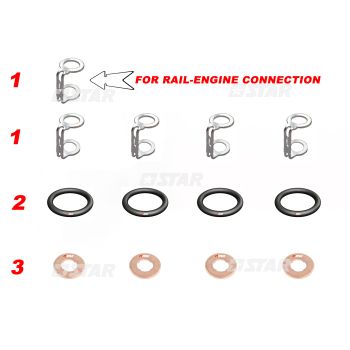 SEAL KIT DENSO/INJ/C-R