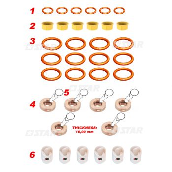 SEAL KIT DENSO/INJ/C-R