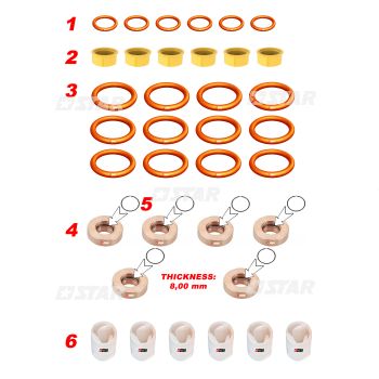 SEAL KIT DENSO/INJ/C-R