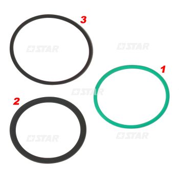 SET O'RING-PLD-DAF XF/CF