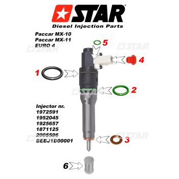 REPAIR KIT-SMART INJ/DELPHI