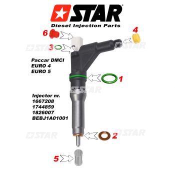 REPAIR KIT-SMART INJ/DELPHI