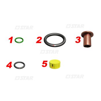 R/KIT SMART INJECTORS DELPHI