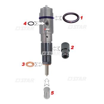REPAIR KIT INJECTOR-DHK BH